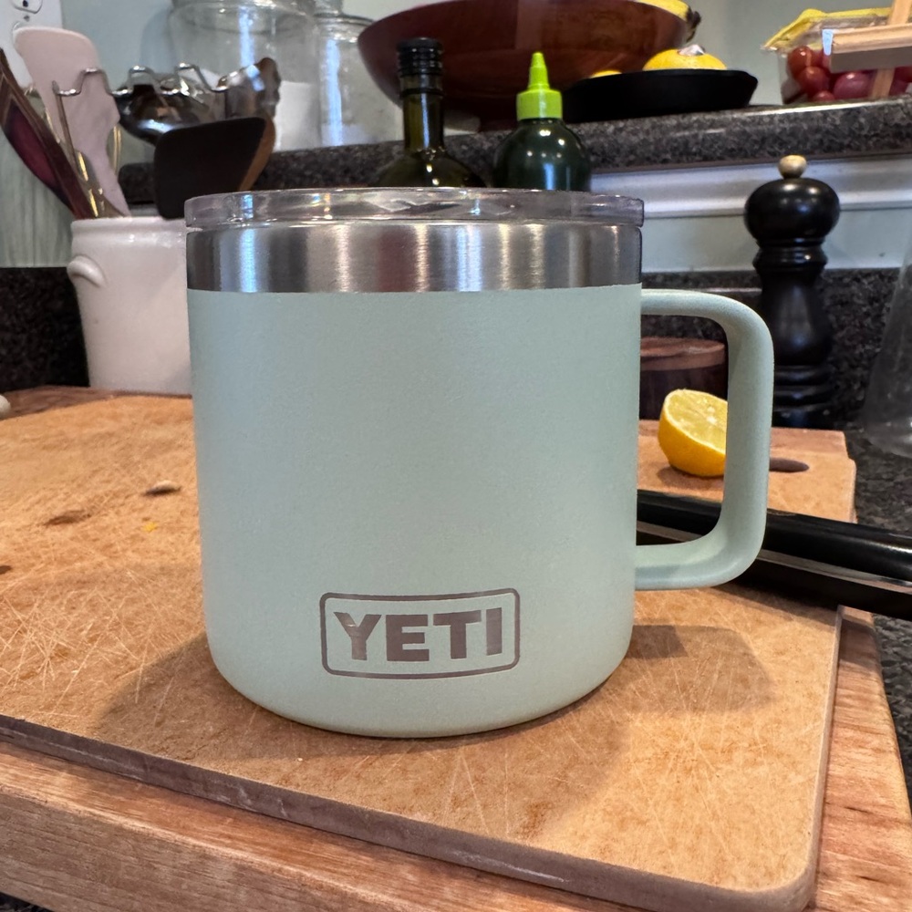 Yeti Rambler Mug Sagebrush Green 14 oz Limited Edition